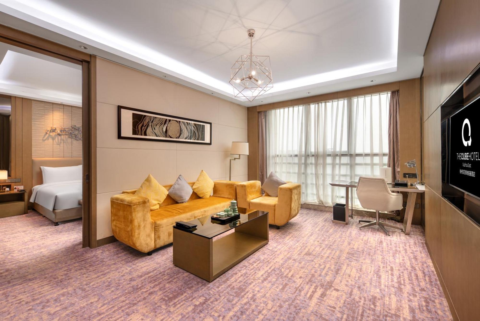 The Qube Xuzhou Hotel Bagian luar foto