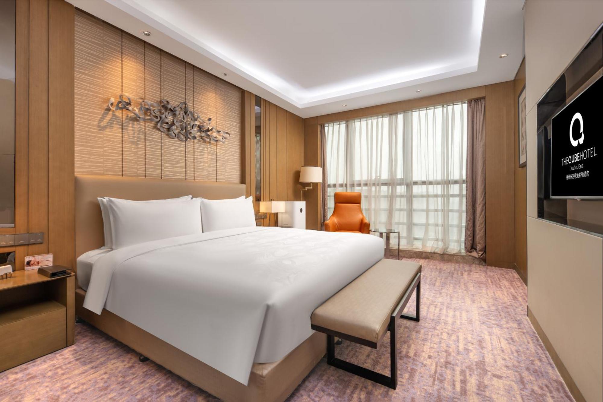The Qube Xuzhou Hotel Bagian luar foto